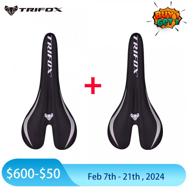 Carbon Bicycle Saddle CS100 Buy One Get One