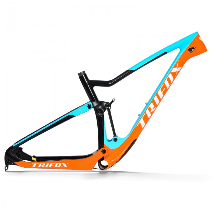 TRIFOXcycling 29er LightCarbon Full Suspension XC MTB Frame MFM100