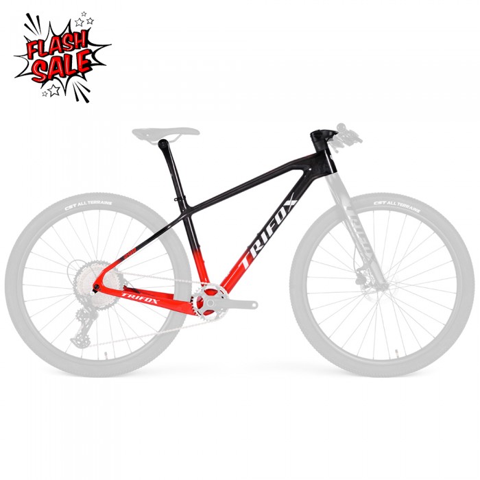 TRIFOXcycling 29er Ultra Light Carbon Hardtail MTB Frame