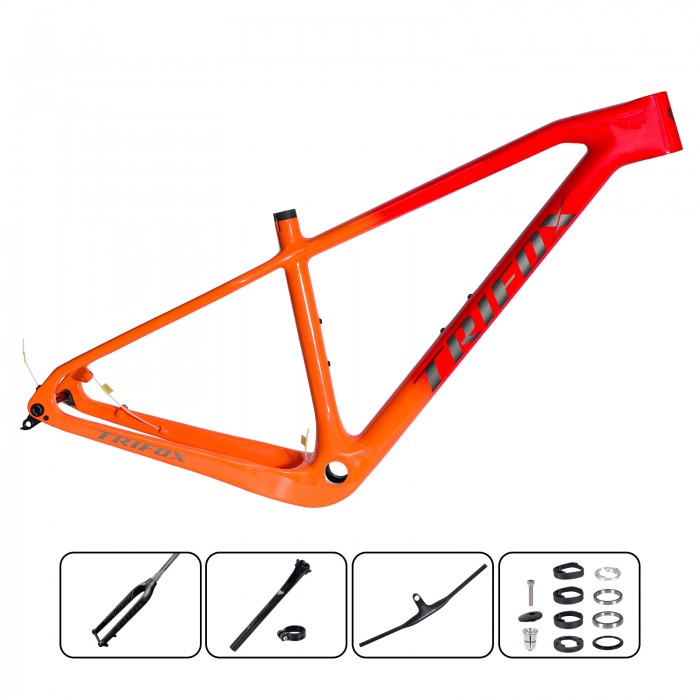 Lightweight Carbon Mountain Bike Frameset - SDY21 Bundle Sale