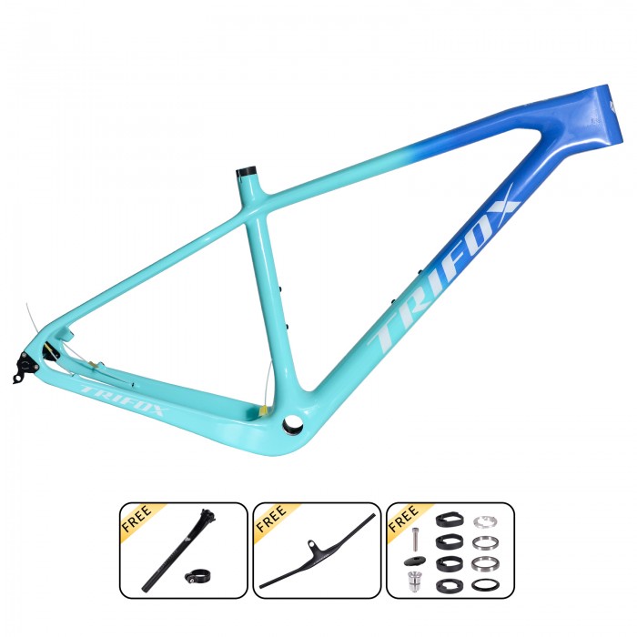Lightweight Carbon Mountain Bike Frameset - SDY21 Bundle