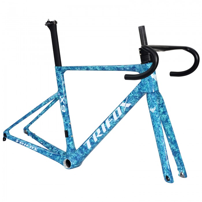 TRIFOXBIKE Endurance Road Bike Frameset X9 | 700C Full Carbon