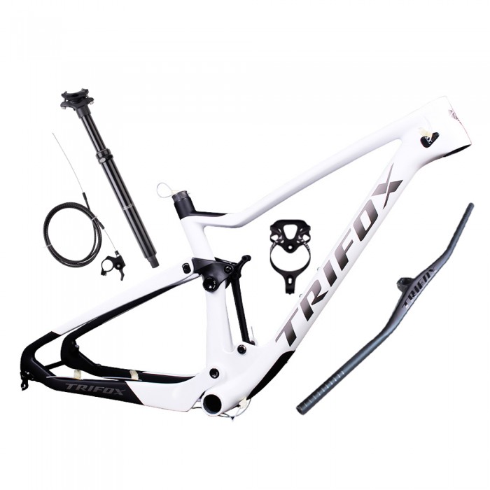 TRIFOXBIKE Cuadro MTB Doble Suspensi n Completa Carbono MFM100