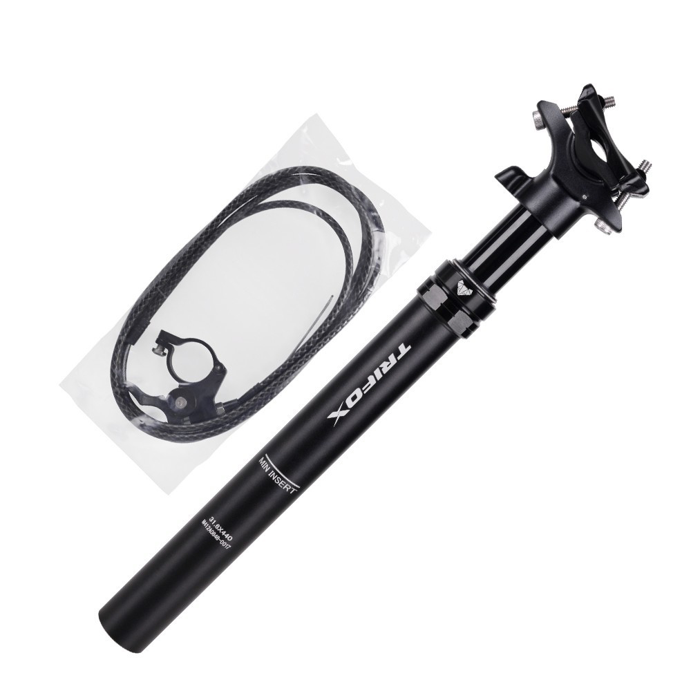 Trifox Cycling Dropper Post 125mm Travel Mtb Dropper Seatpost 316mm