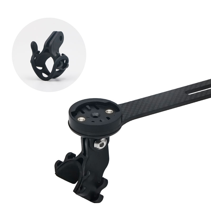 TRIFOXBIKE Carbon Bike Computer Mount SBH100 Bicycle Holder & Mounting Kit