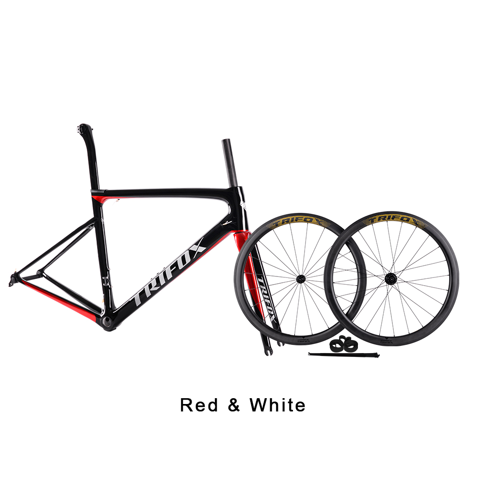 Carbon Road Bike Frame X16QR Bundle Sale Lightweight Carbon & Wheelset TRIFOXBIKE