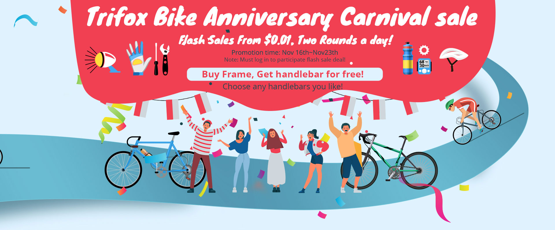 Trifox Bike 5th Anniversary Carnival Sale