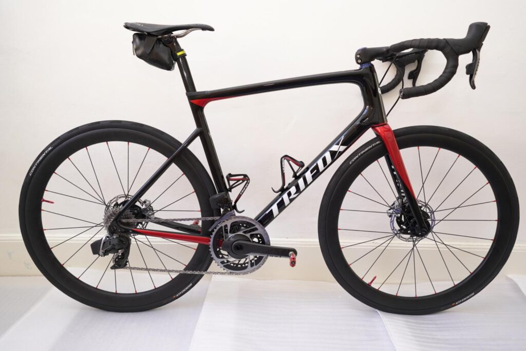 trifox x16 red&black carbon road bike frameset