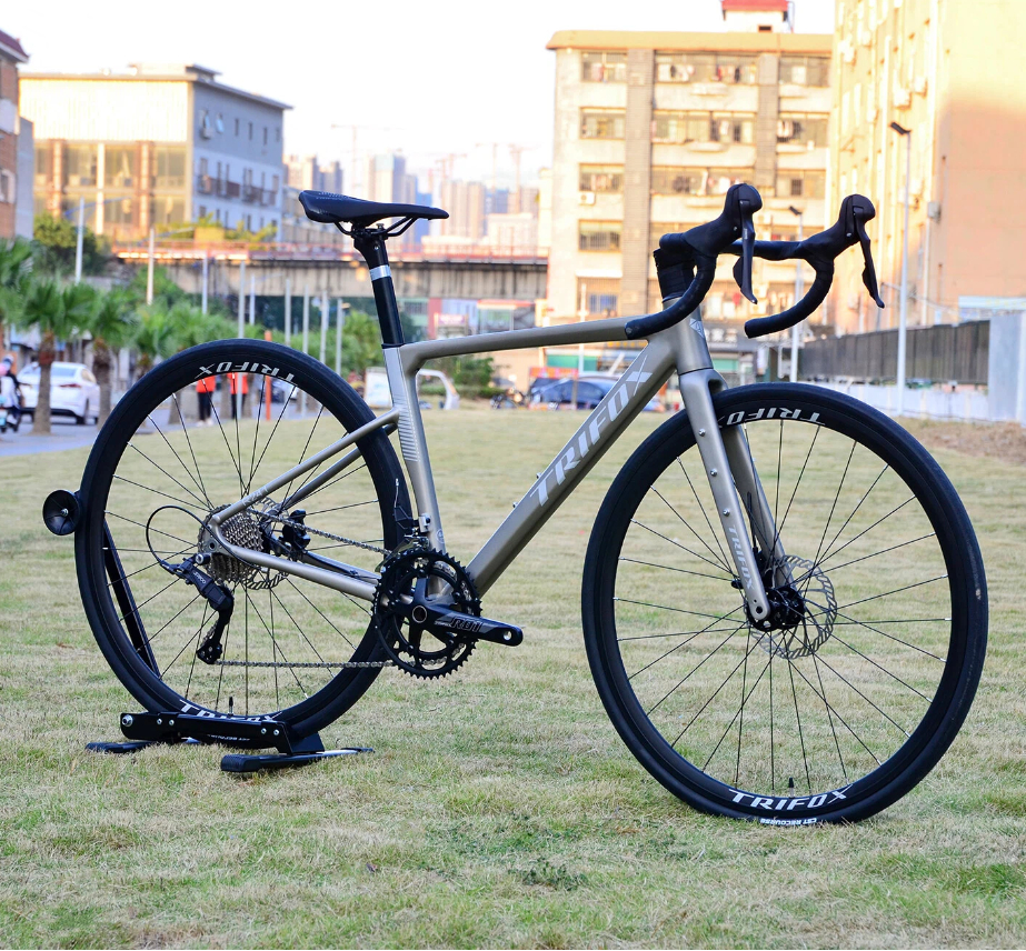 aluminum road bicycle