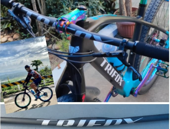 Trifox carbon fiber bicycle bars