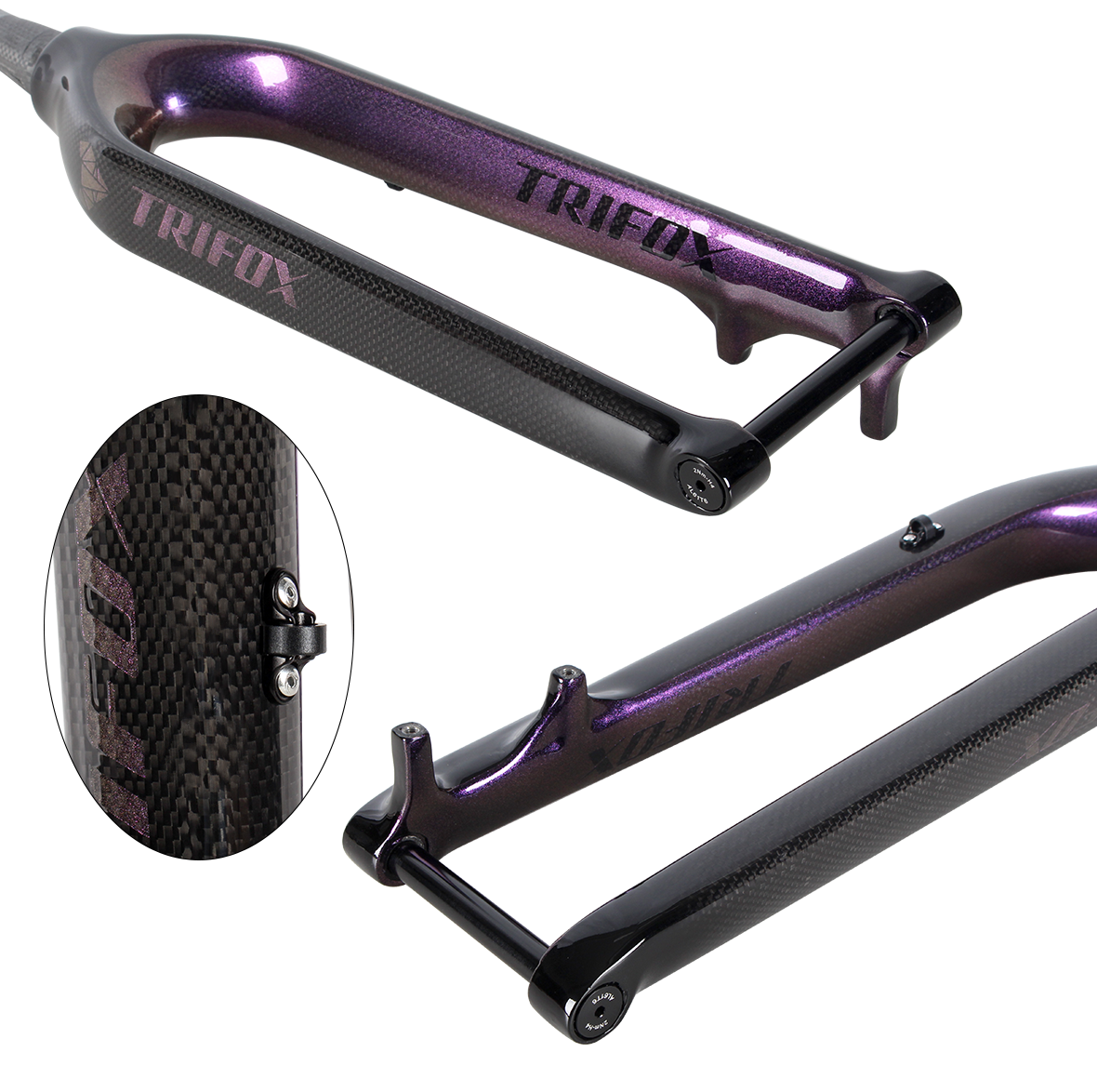 Trifox carbon fork TMK100 Details