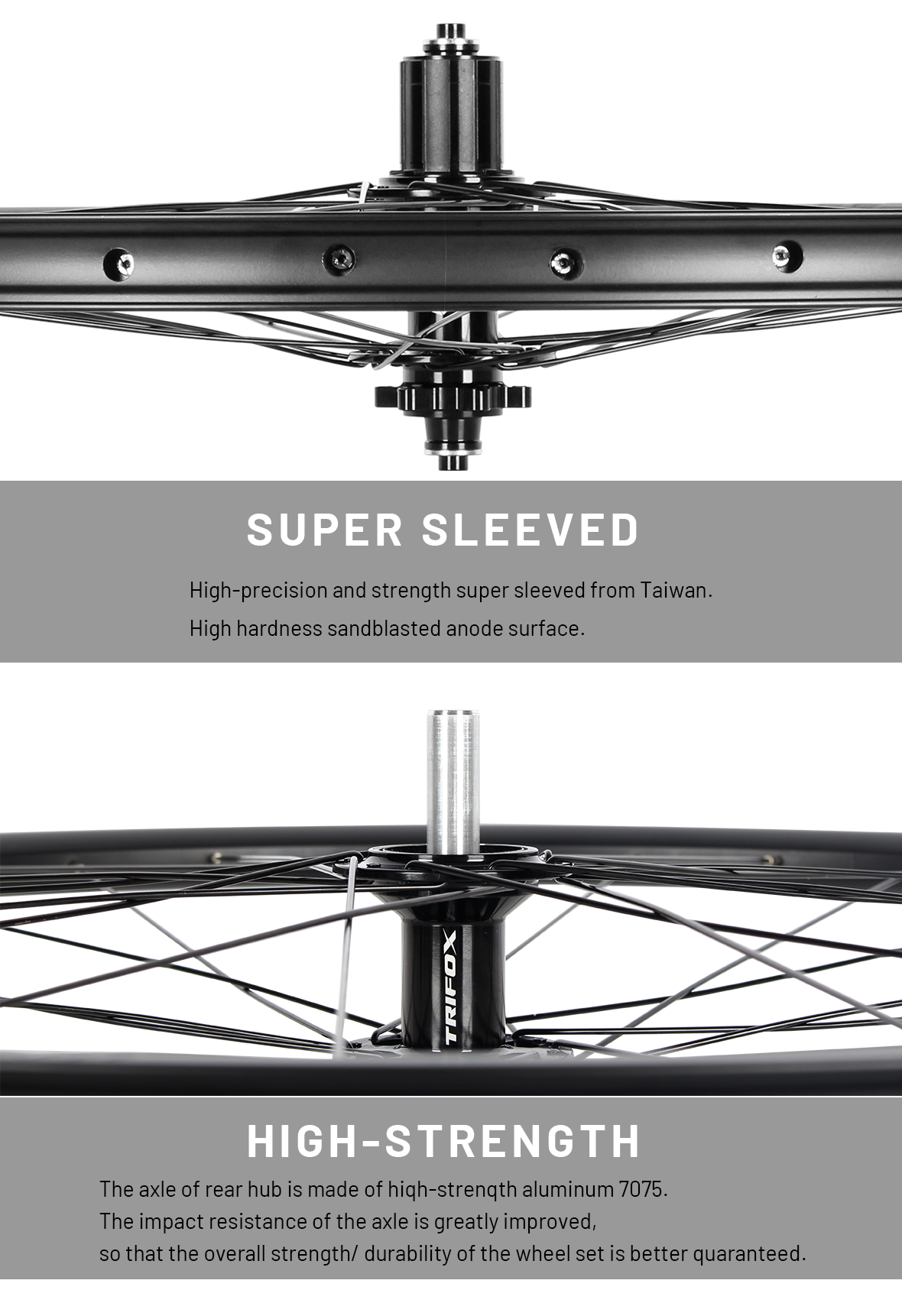 29 inch mountain bike wheelset WM23 Details