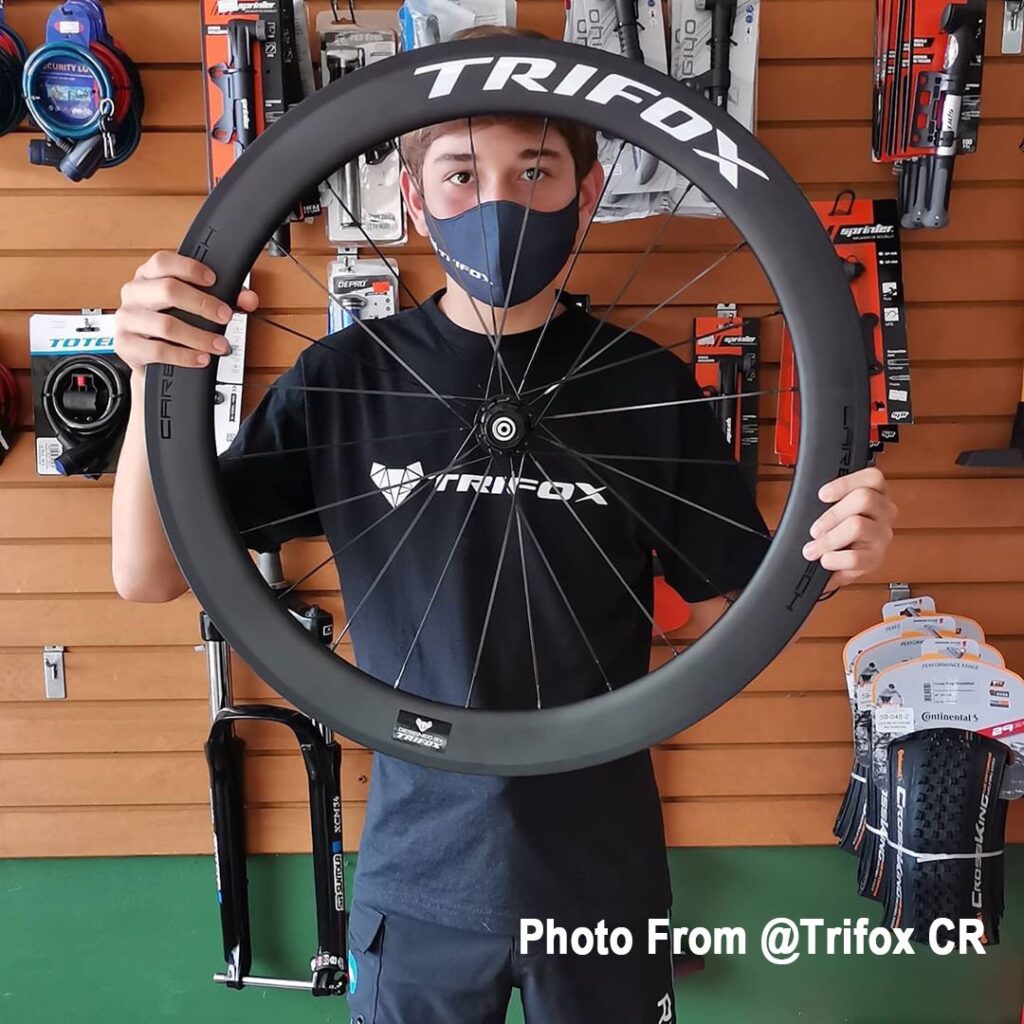 trifox bike carbon wheels