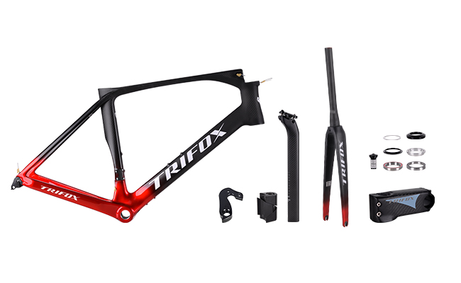 TRIFOX used carbon road bike frames for sale X12