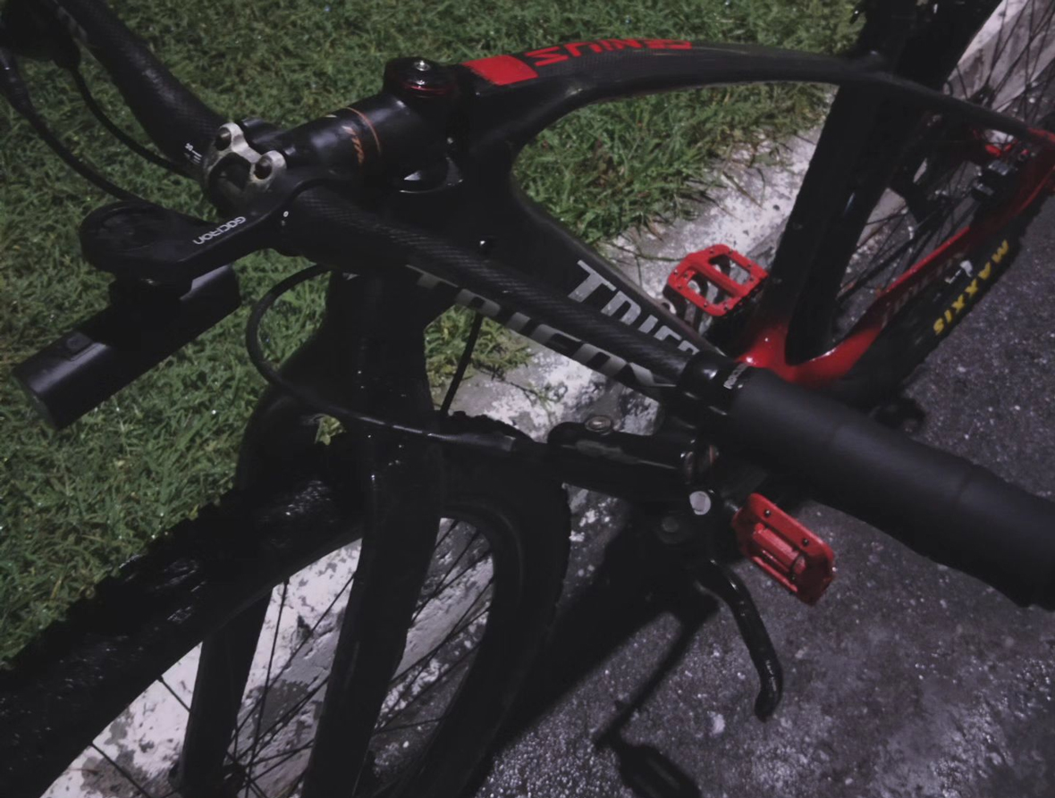 rigid carbon fork