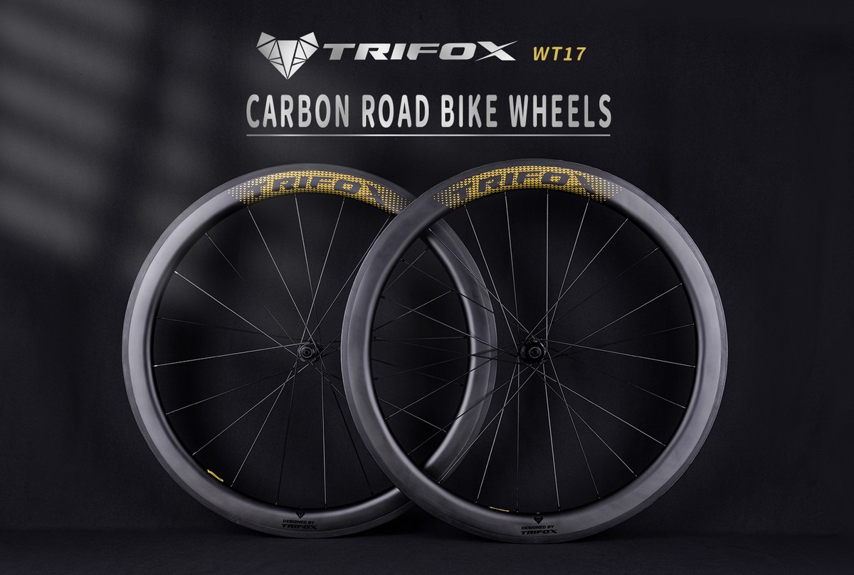 mejores ruedas de freno de llanta de bicicleta de carretera WT17 Banner