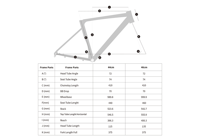 carbon cross country frame