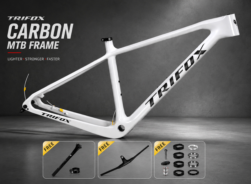 carbon hardtail bike frame