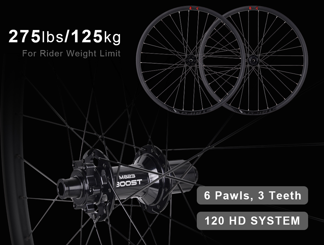BOOST mountain bike wheels