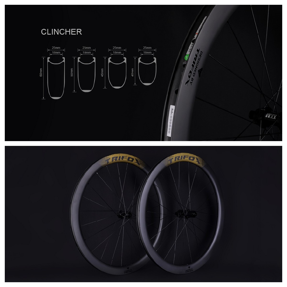 Lightweight Carbon Road Bike Thru Axle Frameset X16 with Wheelset Bundle Details