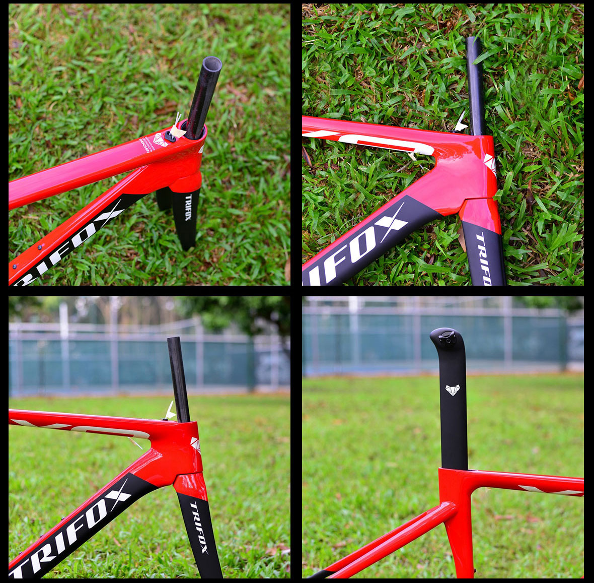 Trifox carbon road frame clearance X8 Details 2