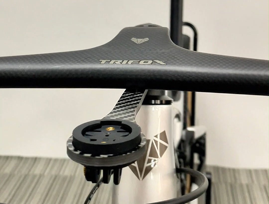 integrated handlebar computer mount