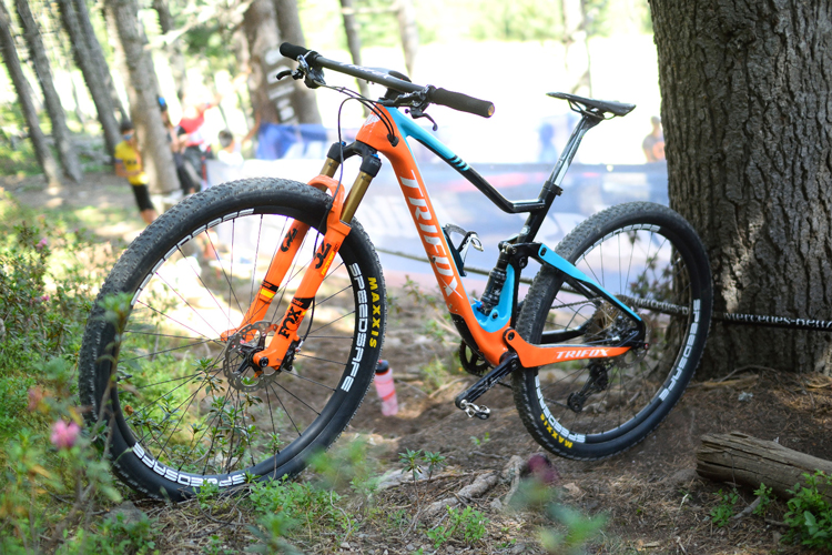mountain bike full suspension carbon frame