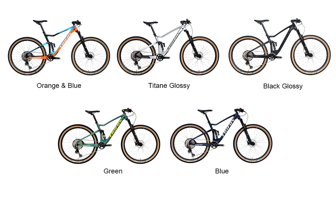 TRIFOX full carbon fiber mountain bike