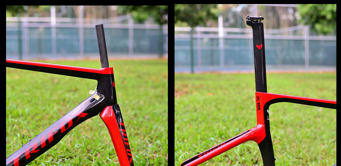 Carbon Road Bike Frame X10 Details 4