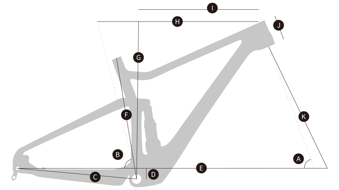 xl frame full suspension mountain bike MFM100