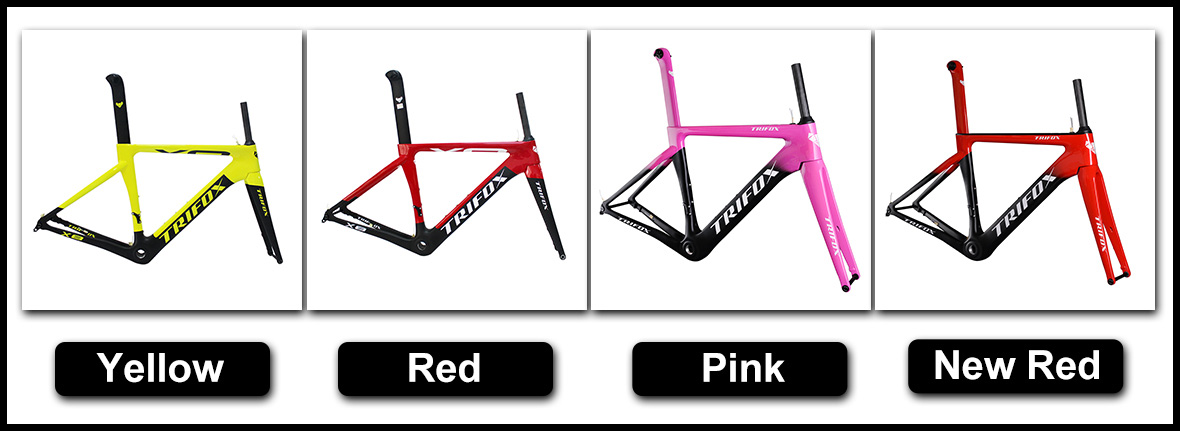 carbon bike frameset X8TA Colors