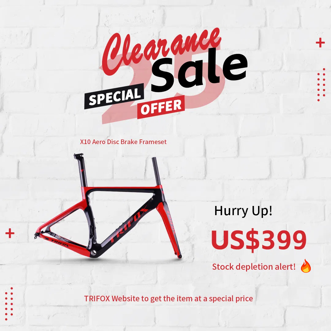 Disc-Brake Ready X10 Frame