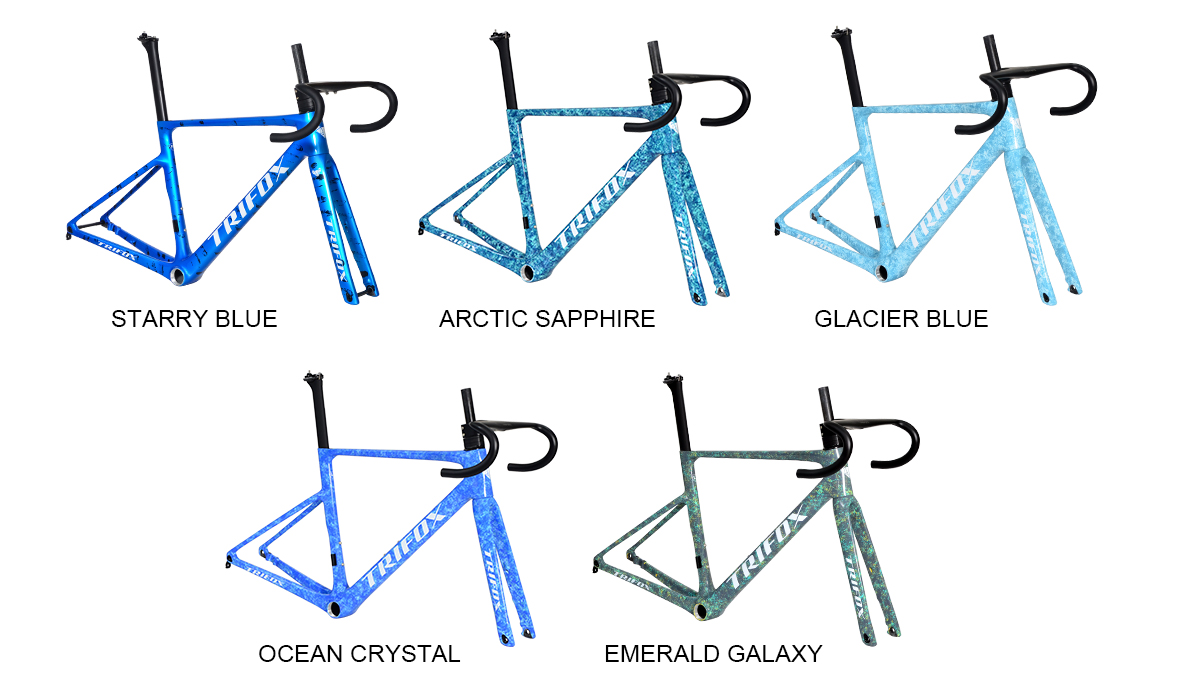 Trifox Carbon Bike Frameset X9 Paintings
