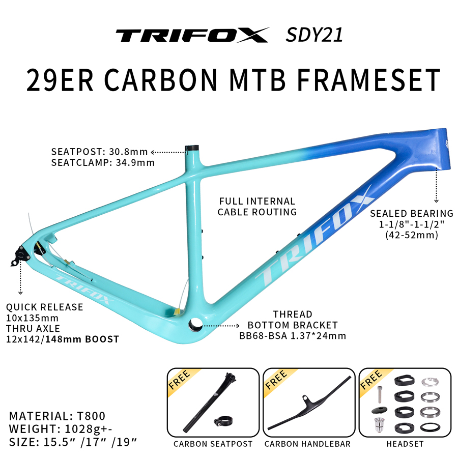 carbon fiber 29er frame
