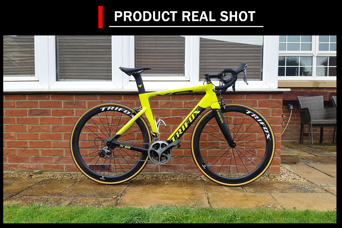 700C Carbon Road Bike Frame X8QR AERO Lightweight Durable