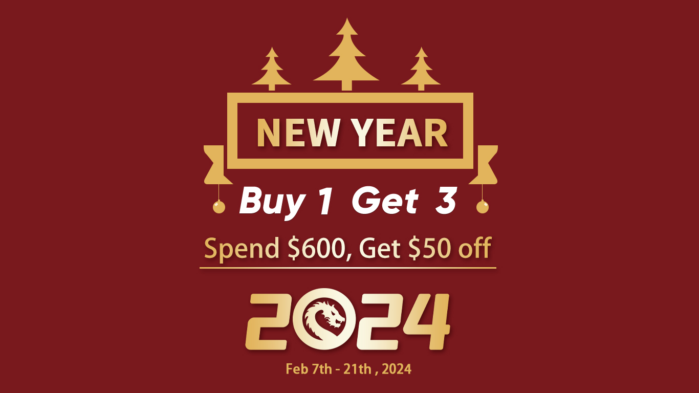 TRIFOX 2024 Chinese New Year Buy One Get One Sale