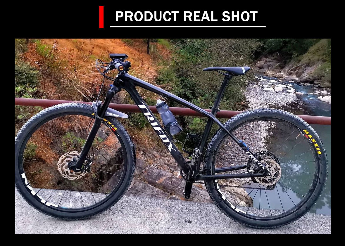 Carbon Fiber Mountain Bike Frameset Hardtail MTB Boost Frame SDY20 Real Shot
