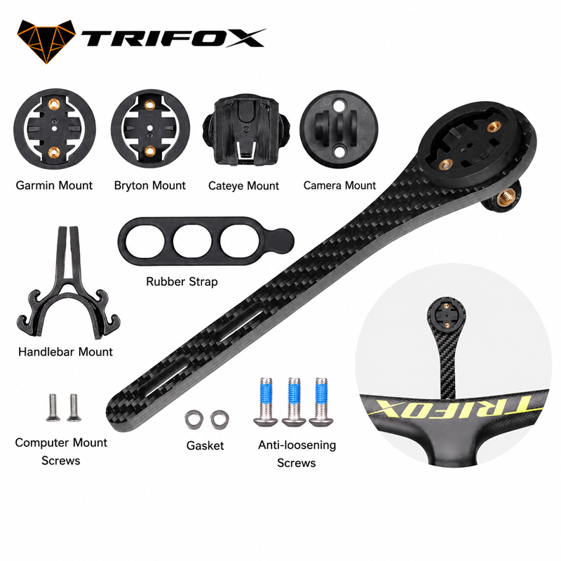 bike computer stem mount