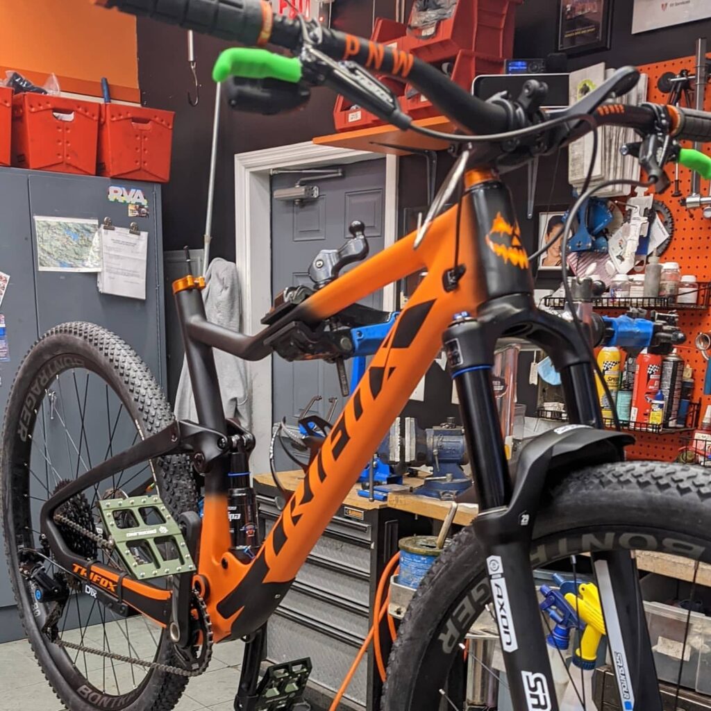 trifox carbon mtb bike mfm100 build