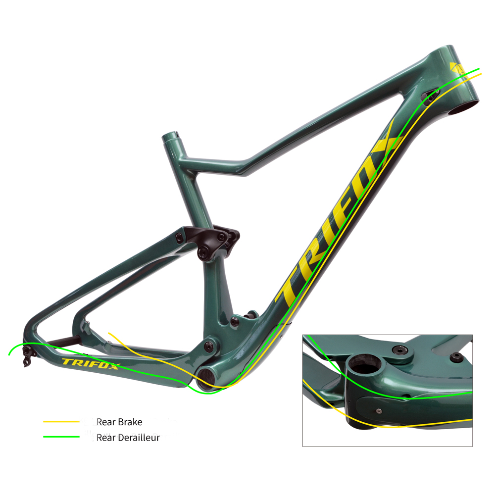 Trifox MFM100 Carbon Full Suspension Mountain Bike Frame