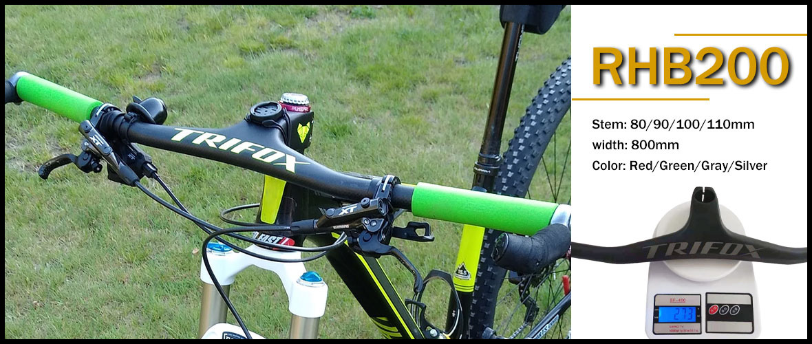 Trifox Carbon Bike Integrated Handlebar RHB200 Banner