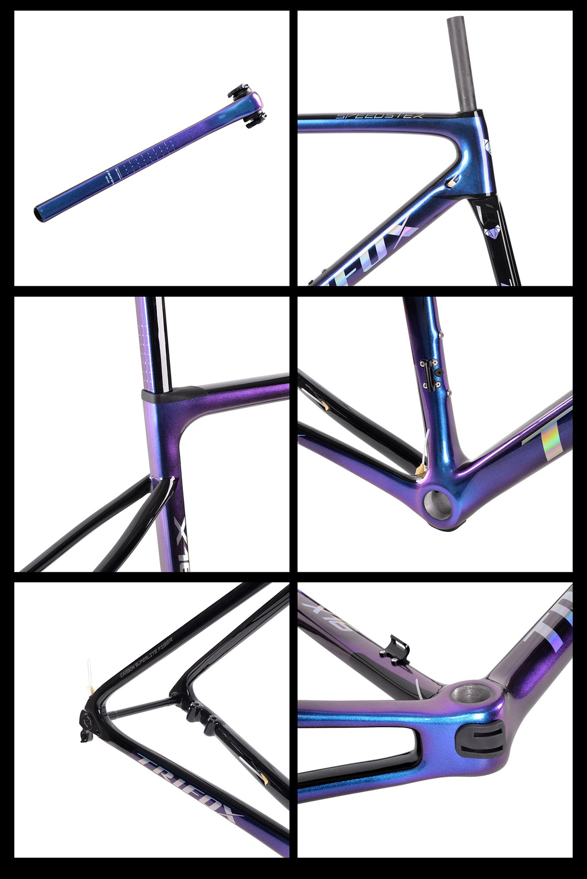 Firefox Blue road runner pro-d frameset 16 inch blue color long distance  bike