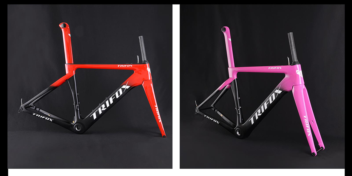 Tirfox carbon fibre bicycle X8TA Details 01