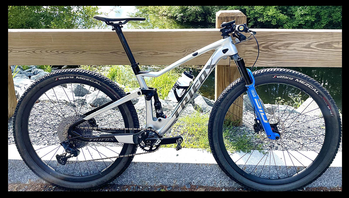 full suspension mountain bike large frame MFM100 Real Shot